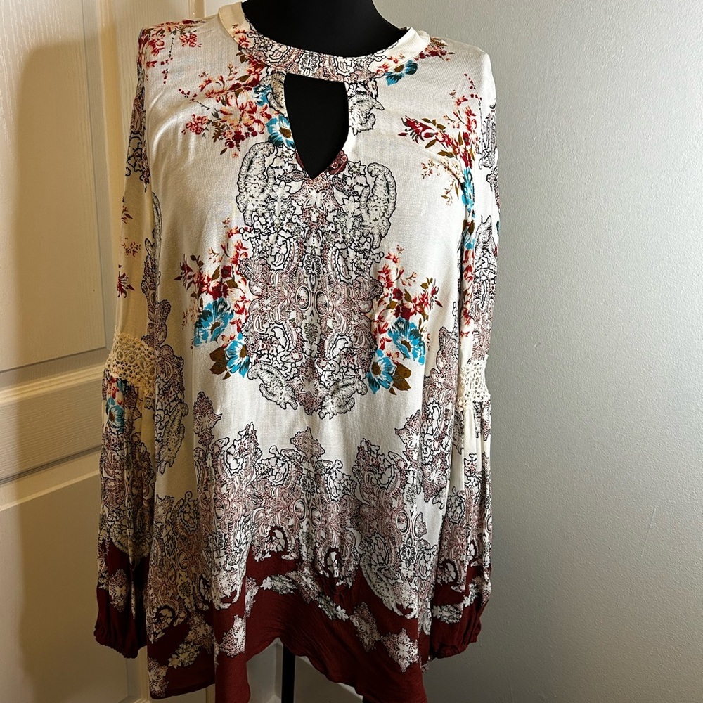 Coco & Jaimeson Oversized Hippie Boho Peasant Bal… - image 1